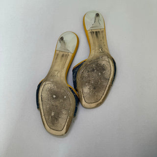 Louis Vuitton: Vintage Denim Kitten Heels (37)