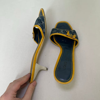 Louis Vuitton: Vintage Denim Kitten Heels (37)