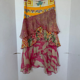 Diane Von Furstenberg: Vintage Layered Silk Skirt