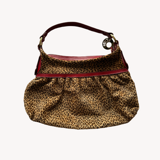 Fendi: Vintage Leopard Print Pony-Hair Bag